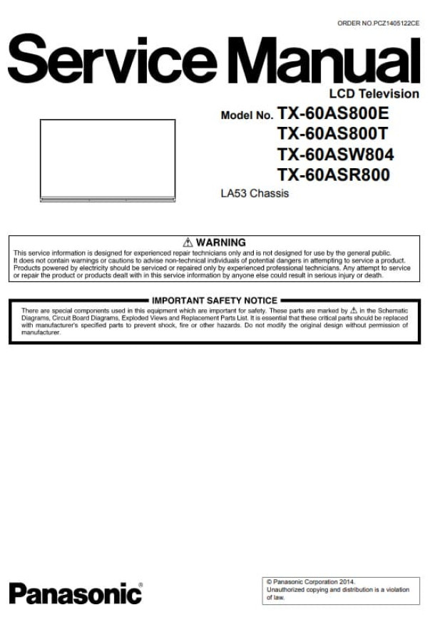 LA53_TX-60AS800E, TX-60AS800T, TX-60ASW804, TX-60ASR800